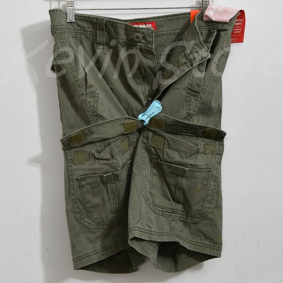 UnionBay Men cargo short in green . - Picture 5 of 10